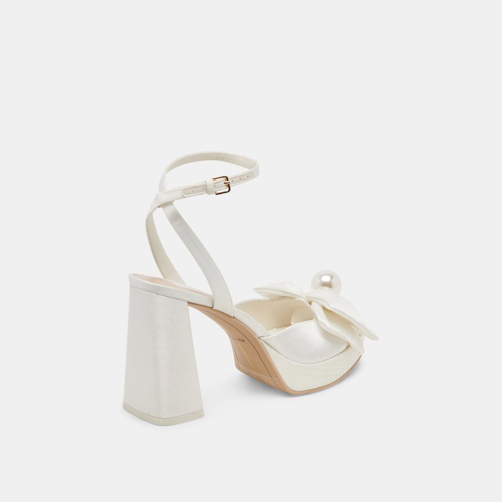 Dolce Vita Patton Women Heels Cream | US-362047DGT