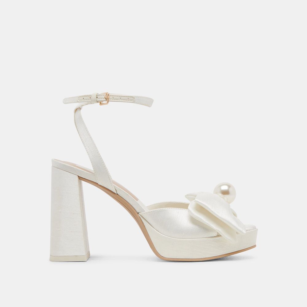 Dolce Vita Patton Women Heels Cream | US-362047DGT