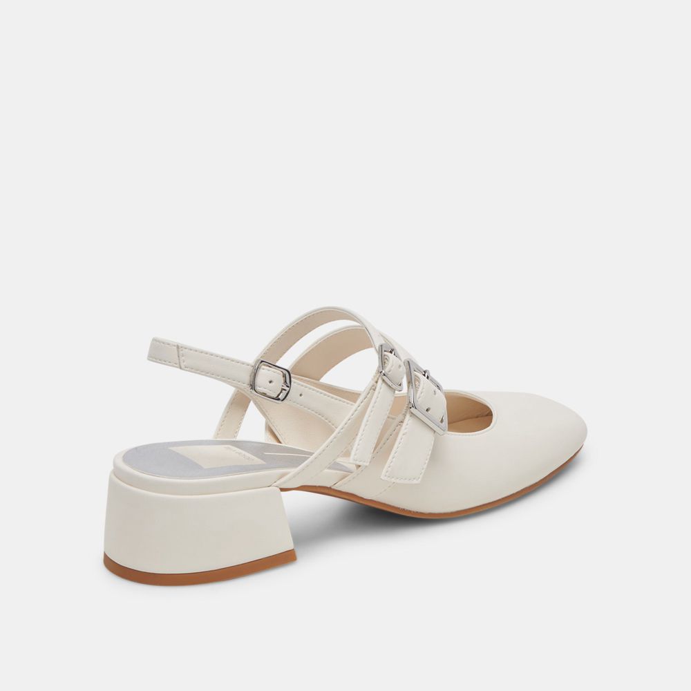 Dolce Vita Patzy Women Heels White | US-185792GDP