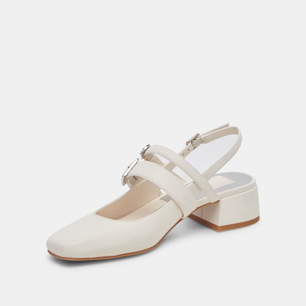 Dolce Vita Patzy Women Heels White | US-185792GDP