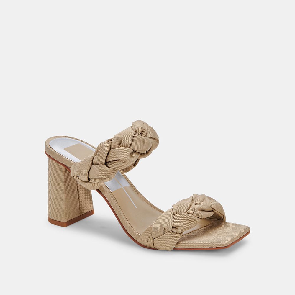 Dolce Vita Pheby Women Heels Khaki | US-354679XAB