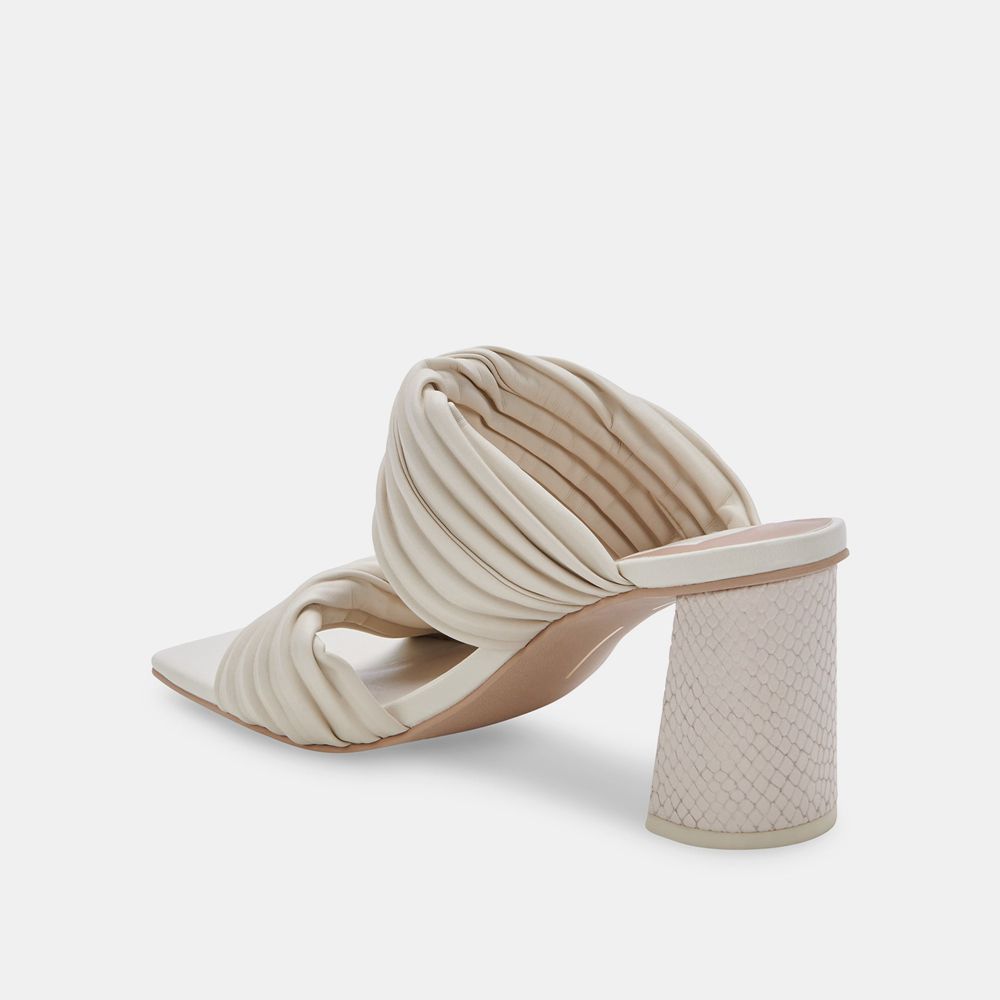 Dolce Vita Pilton Women Heels Cream | US-716945JYA