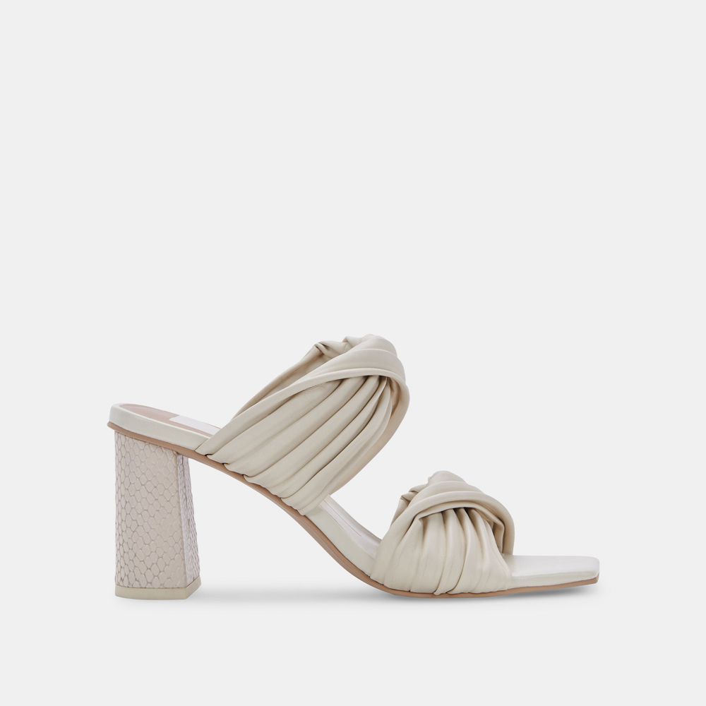 Dolce Vita Pilton Women Heels Cream | US-716945JYA