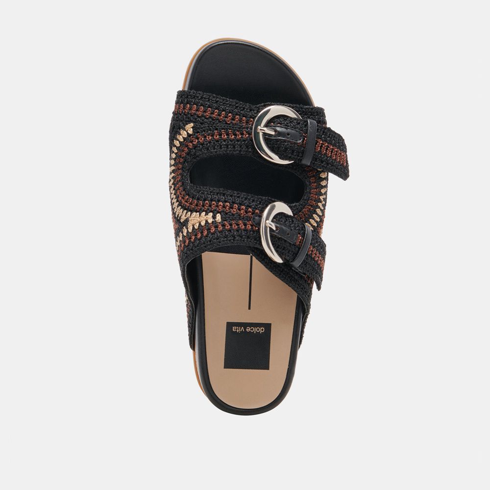 Dolce Vita Ralli Women Sandals Black | US-574360DKC