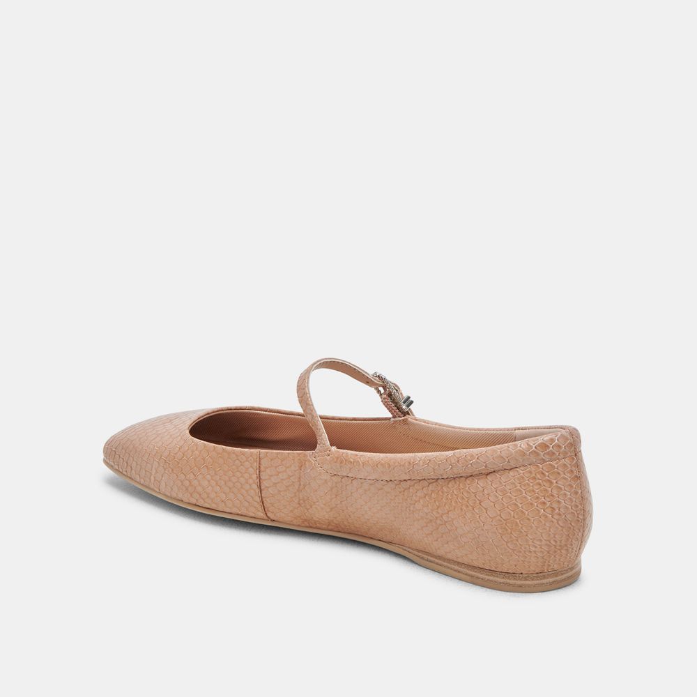 Dolce Vita Reyes Women Ballet Flats Beige | US-857041GHA