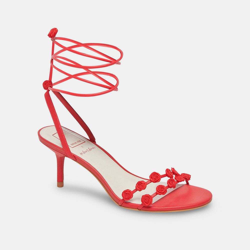 Dolce Vita Rosie Women Heels Red | US-190237XBY