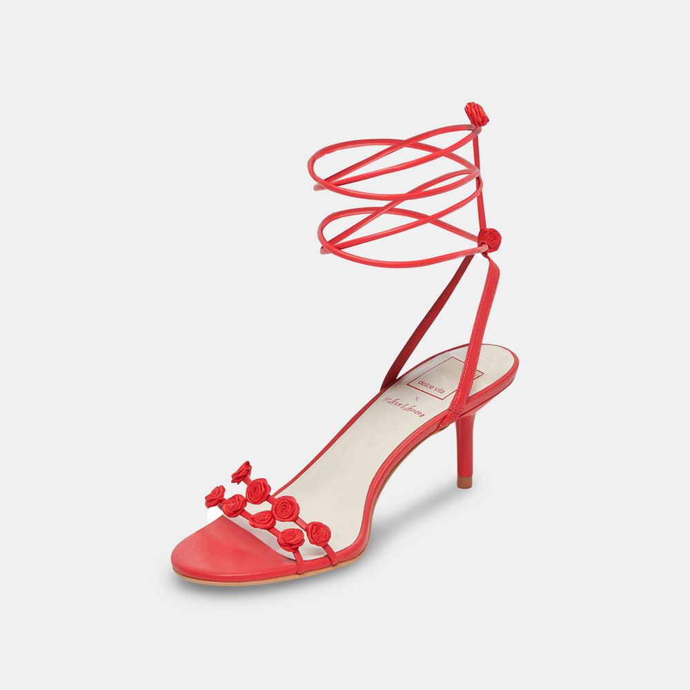 Dolce Vita Rosie Women Heels Red | US-190237XBY