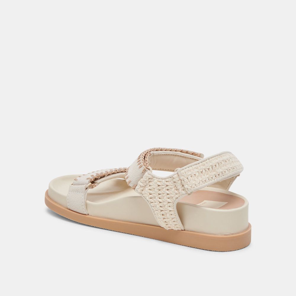 Dolce Vita Senora Women Sandals Cream / Beige | US-425096ORH