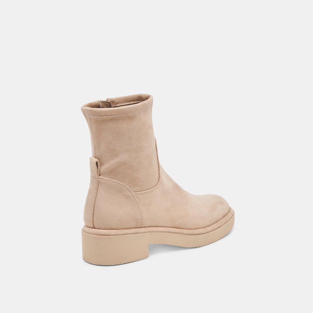 Dolce Vita Simaya H2O Suede Women Boots Beige | US-519634ASB