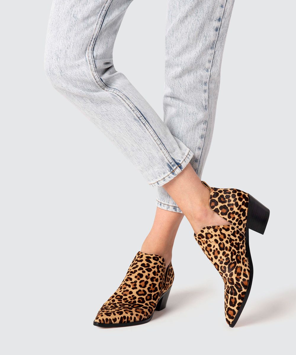 Dolce Vita Sonni Women Booties Leopard | US-429780MAQ