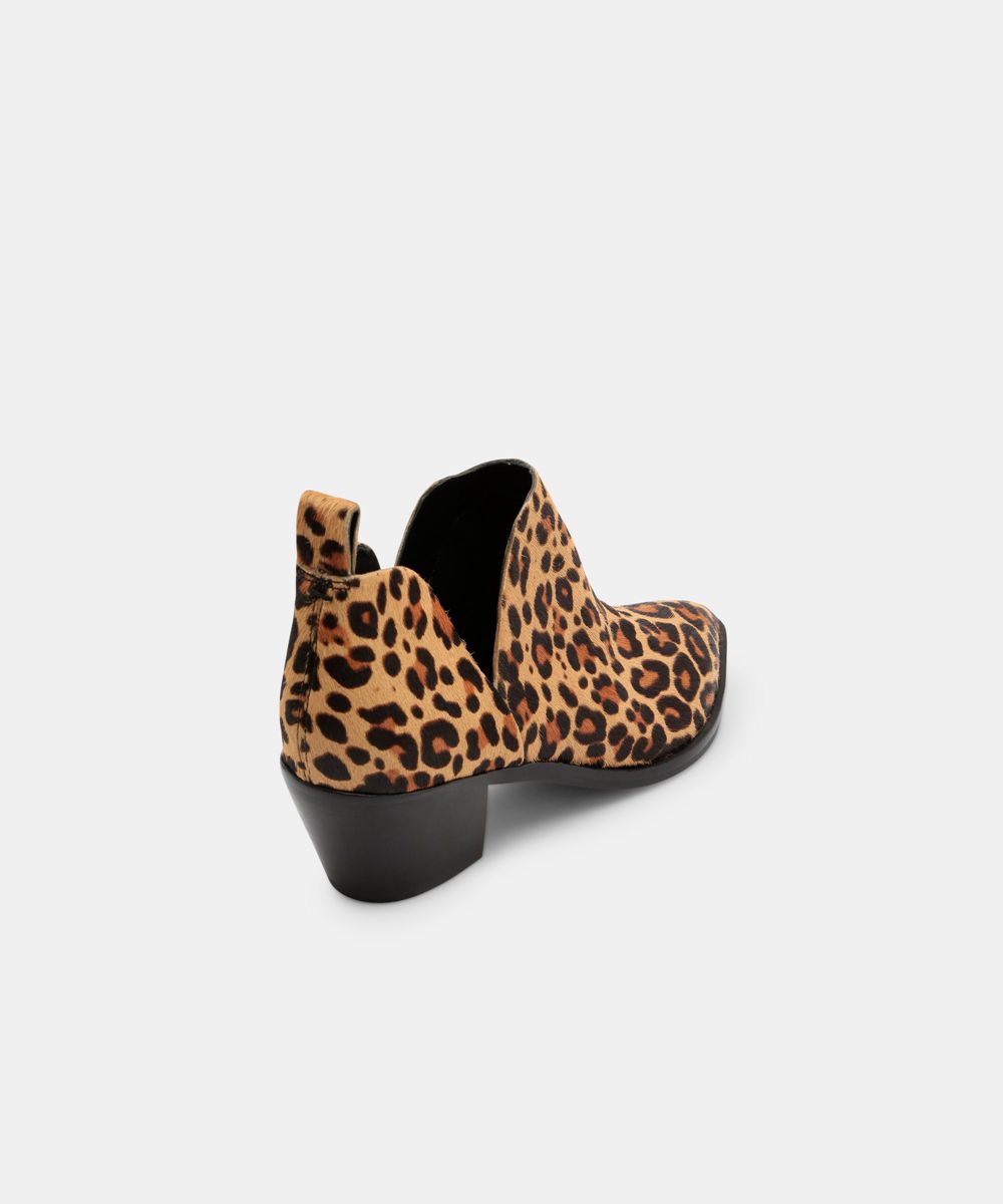 Dolce Vita Sonni Women Booties Leopard | US-429780MAQ