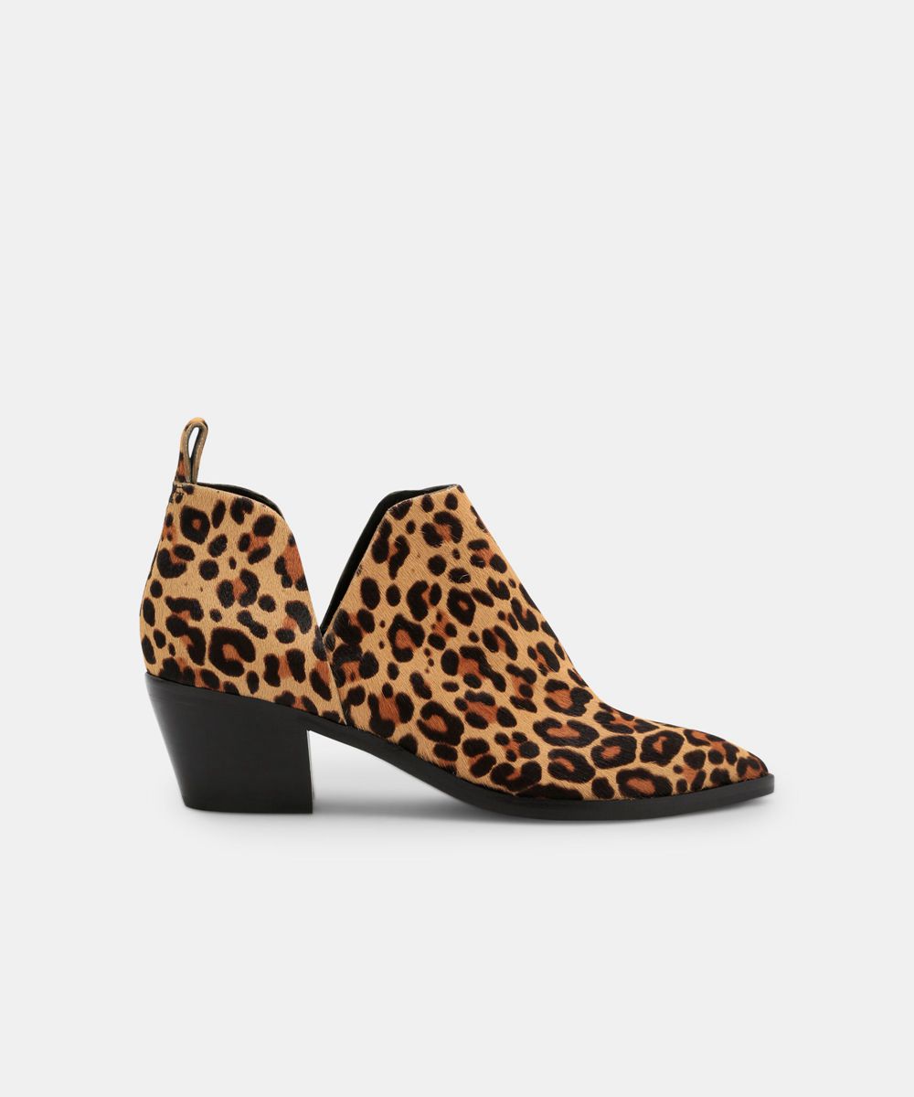 Dolce Vita Sonni Women Booties Leopard | US-429780MAQ