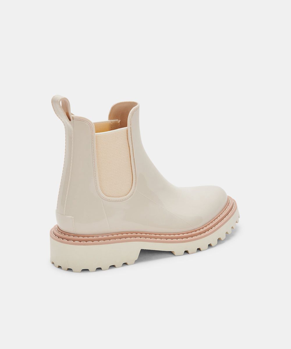 Dolce Vita Stormy Rainboots Women Boots Cream | US-892013MLQ