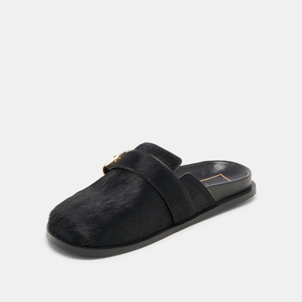 Dolce Vita Sunday Women Flats Black | US-570249OXI