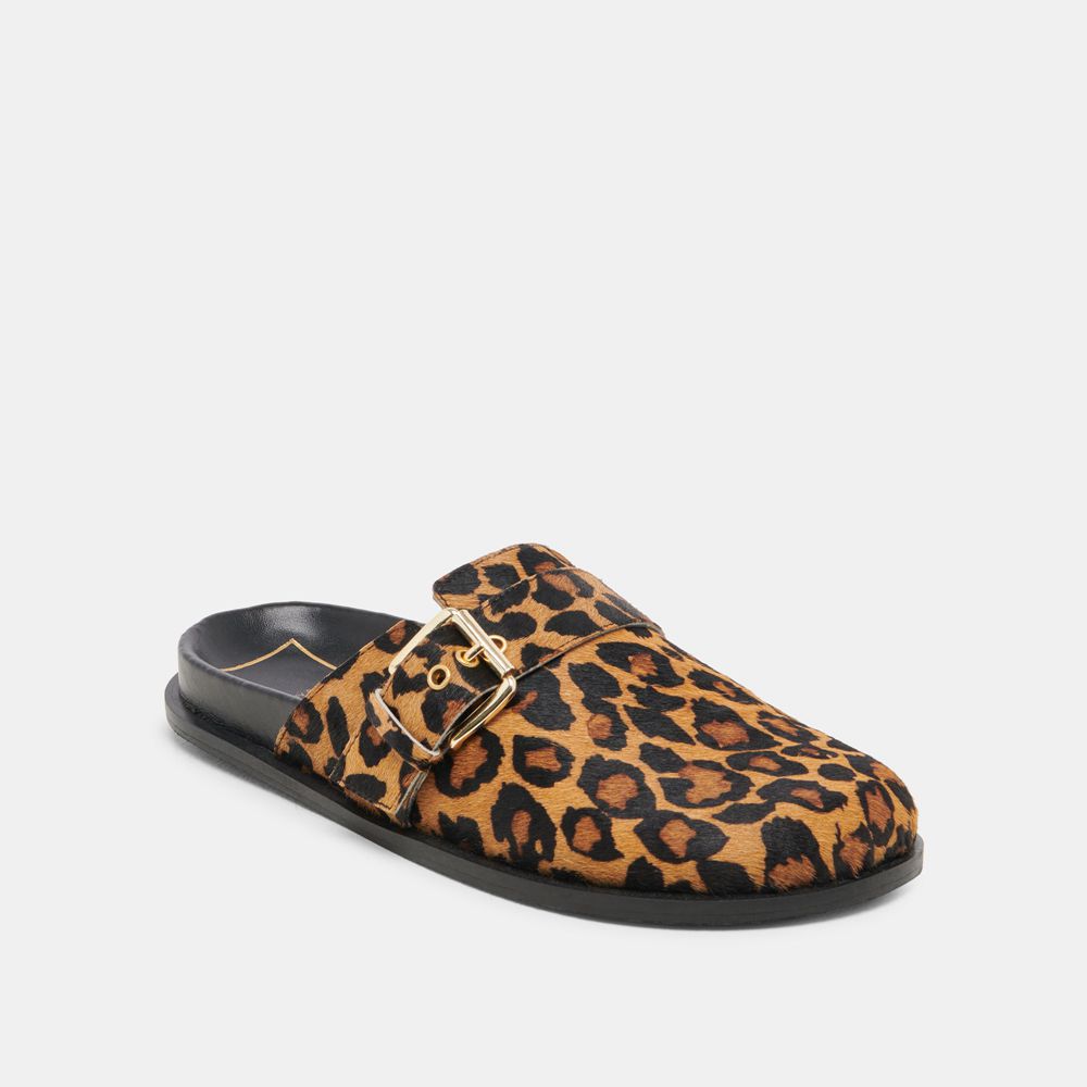 Dolce Vita Sunday Women Flats Leopard | US-104286MRK