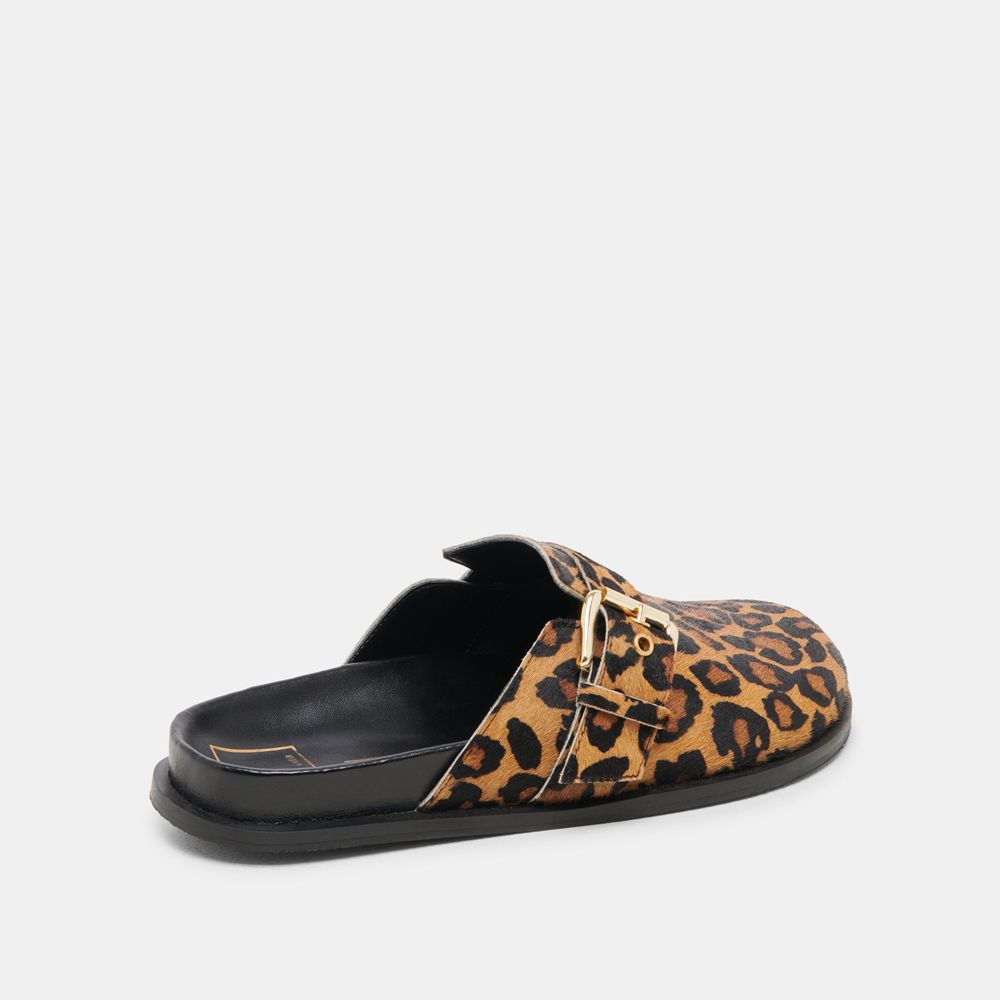 Dolce Vita Sunday Women Flats Leopard | US-104286MRK