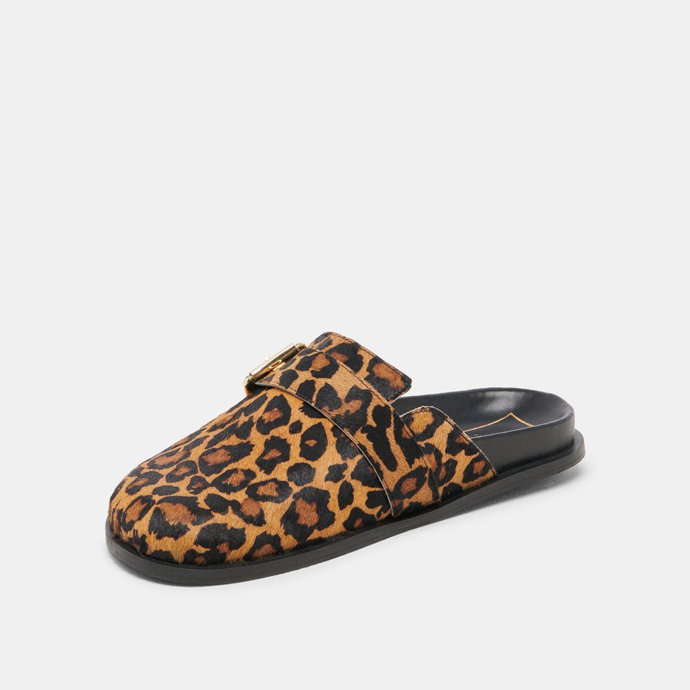 Dolce Vita Sunday Women Flats Leopard | US-104286MRK