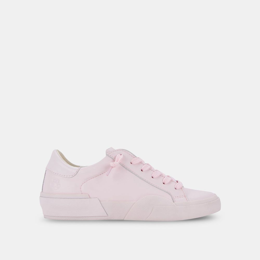 Dolce Vita Zina 360 Leather Women Sneakers Light Pink | US-931407ZDK